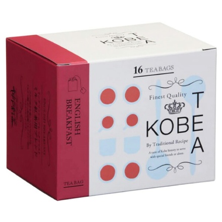 神戸紅茶 生紅茶 イングリッシュブレックファスト (2.5g×16p)×10箱入|嗜好品 紅茶 インスタント ティーバッグ 箱