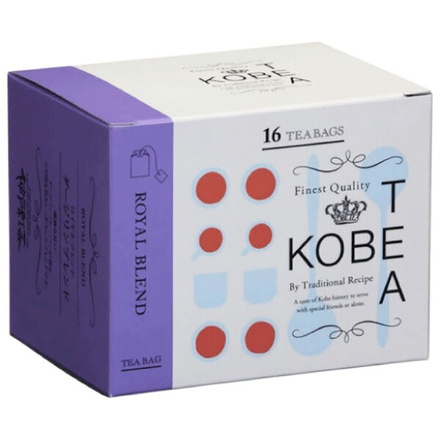 神戸紅茶 生紅茶 ロイヤルブレンド (2.2g×16p)×10箱入|嗜好品 紅茶 インスタント ティーバッグ 箱