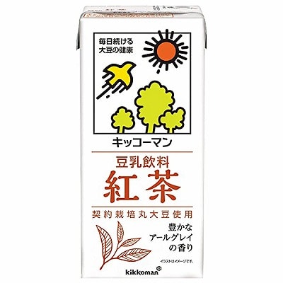 キッコーマン 豆乳飲料 紅茶 1000ml紙パック×12(6×2)本入|豆乳 キッコーマン 紅茶 1l 紙パック