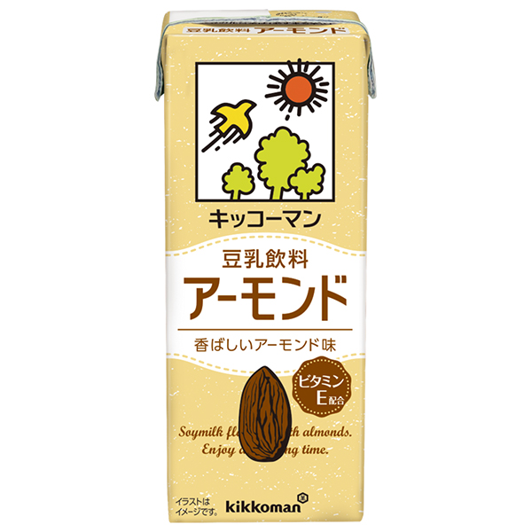 キッコーマン 豆乳飲料 アーモンド 200ml紙パック×18本入|豆乳 キッコーマン アーモンド 200ml 紙パック
