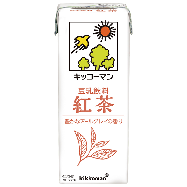 キッコーマン 豆乳飲料 紅茶 200ml紙パック×18本入|豆乳 キッコーマン 紅茶 200ml 紙パック
