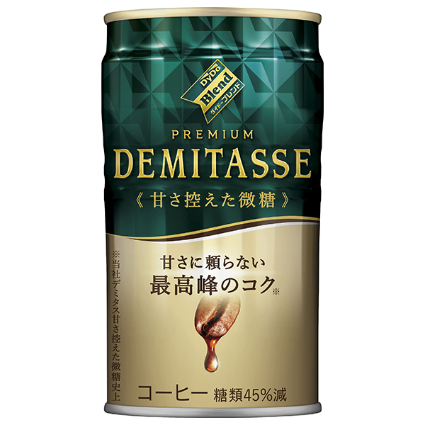 ダイドー ブレンドプレミアム デミタス甘さ控えた微糖 150g缶×30本入|缶コーヒー 珈琲 コーヒー デミタス 微糖