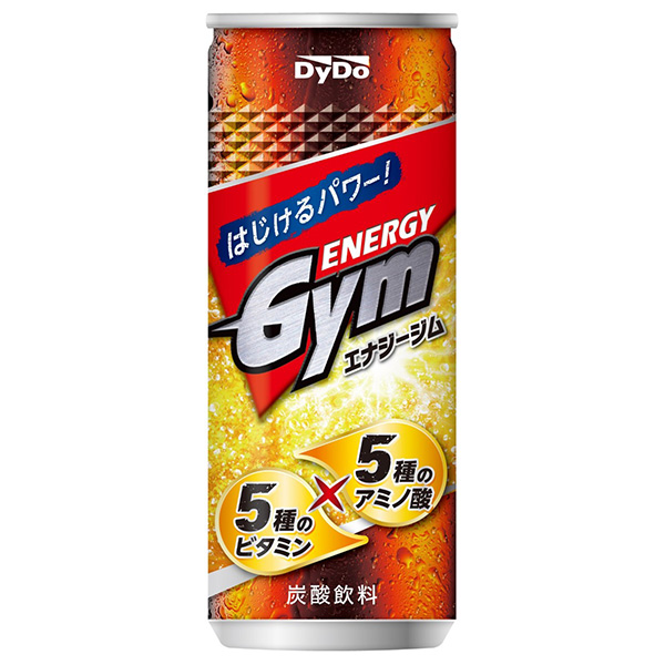 ダイドー エナジージム 250ml缶×30本入|ビタミン アミノ酸 炭酸 エナジードリンク 栄養