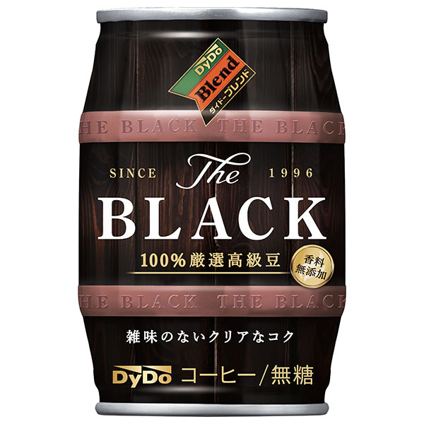 ダイドー ダイドーブレンド THE BLACK 185g缶×24本入×(2ケース)|缶コーヒー コーヒー 珈琲
