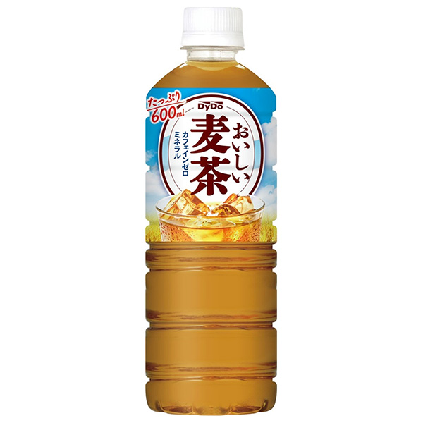 ダイドー おいしい麦茶 600mlペットボトル×24本入|清涼飲料水 お茶飲料 むぎ茶 ミネラル