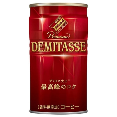 ダイドー ブレンドプレミアム デミタスコーヒー 150g缶×30本入|缶コーヒー 珈琲 ブレンドコーヒー