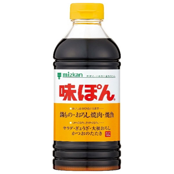 ミツカン 味ぽん 500mlペットボトル×12本入|ぽん酢 調味料 酢