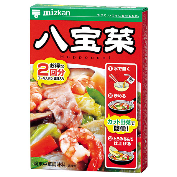 ミツカン 中華の素 八宝菜 52g×10袋入|一般食品 調味料 料理の素 中華 惣菜の素