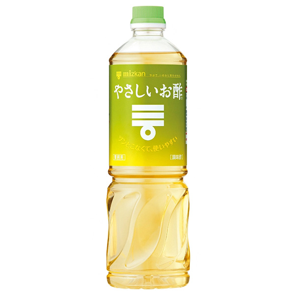 ミツカン やさしいお酢 1Lペットボトル×8本入|調味料 酢 マイルド 調味液 業務用