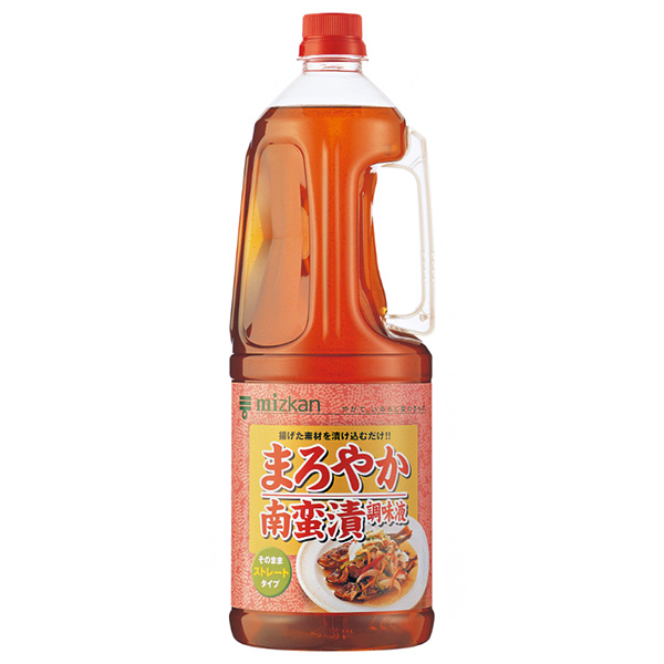 ミツカン まろやか南蛮漬調味液 1.8Lペットボトル×6本入|昆布 調味料 南蛮漬け ストレート 調味液 業務用