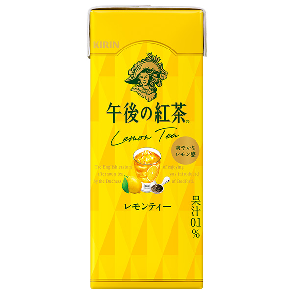 キリン 午後の紅茶 レモンティー 250ml紙パック×24本入|紅茶 レモンティー 紙パック