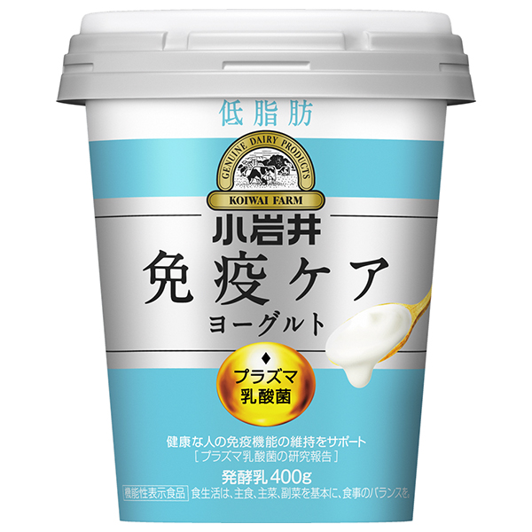 小岩井乳業 免疫ケアヨーグルト低脂肪 400g×6個入 チルド 冷蔵品|ヨーグルト 乳製品