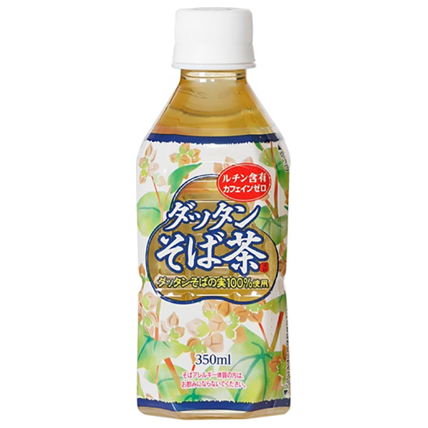 オアシス ダッタンそば茶 350mlペットボトル×24本入|茶飲料 健康茶 そば茶 PET