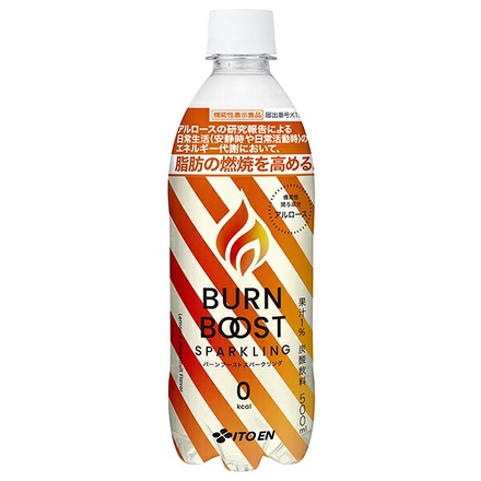 伊藤園 バーンブースト スパークリング 500mlペットボトル×24本入|PET 炭酸 飲料 機能性 コンディションサポート ドリンク リフレッシュ ノンシュガー 炭酸 健康系