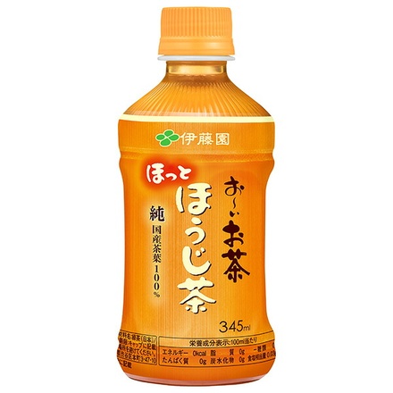伊藤園 お~いお茶 ほうじ茶 ホット 345mlペットボトル×24本入|ほうじ茶 PET ホット あたたかい ドリンク 国産茶葉 伊藤園