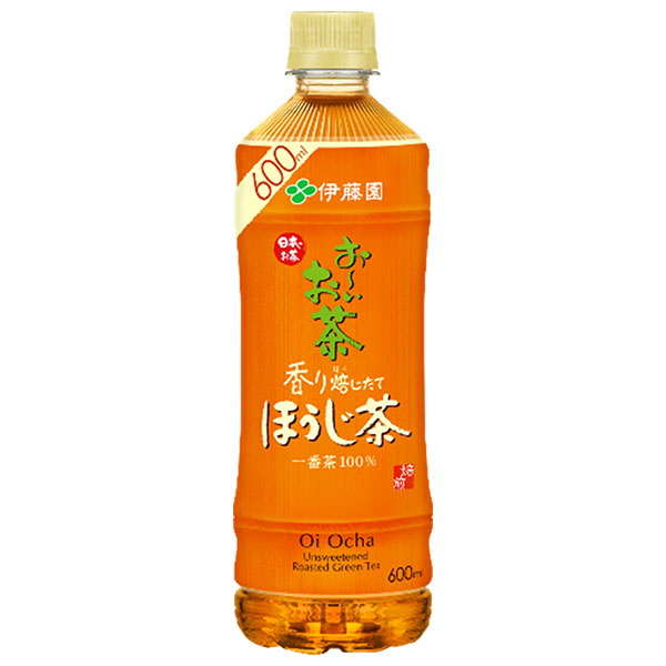 伊藤園 お~いお茶 ほうじ茶【手売り用】 600mlペットボトル×24本入×(2ケース)|おーいお茶 ほうじ茶 茶 お茶