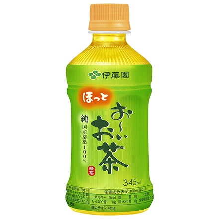伊藤園 お~いお茶 緑茶 ホット 345mlペットボトル×24本入|ホット HOT あたたかい おーいお茶 緑茶 PET ドリンク お茶 国産茶葉