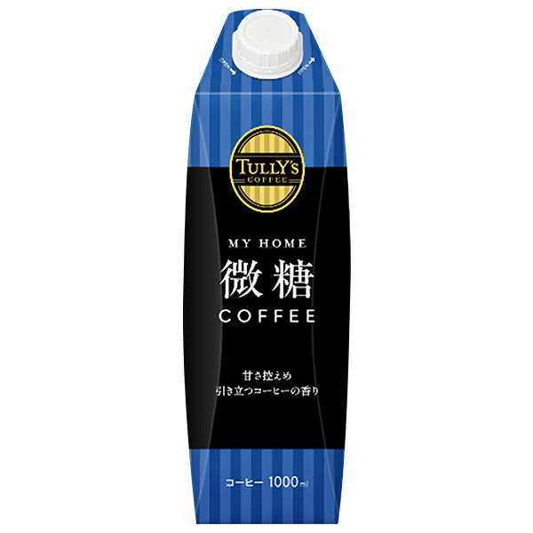 伊藤園 タリーズコーヒー 微糖 1L紙パック×6本入|珈琲 コーヒー 微糖 紙パック TULLYS COFFEE