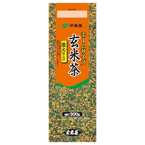 伊藤園 ホームサイズ 玄米茶 300g×5袋入|茶葉 玄米茶 インスタント