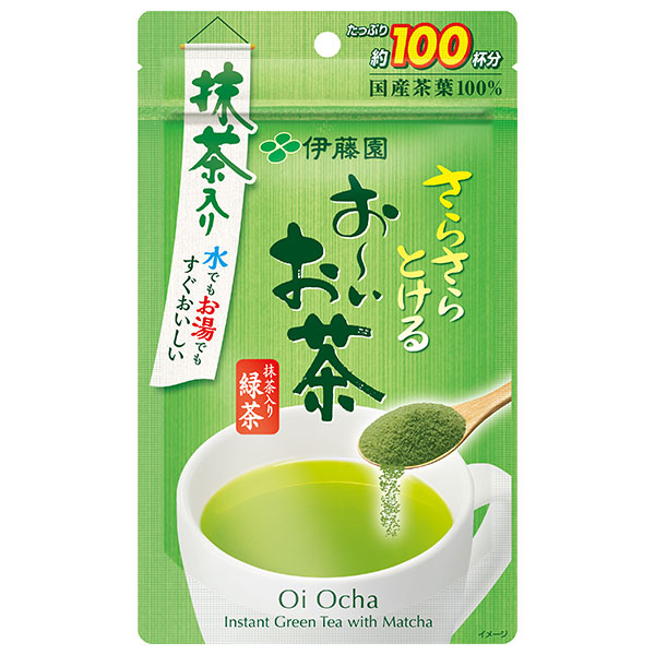 伊藤園 お~いお茶 お抹茶入り緑茶 80g×6袋入|緑茶 抹茶