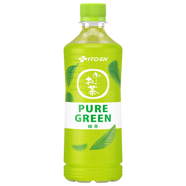 伊藤園 お~いお茶 PURE GREEN 600mlペットボトル×24本入×(2ケース)|緑茶 お茶 おーいお茶