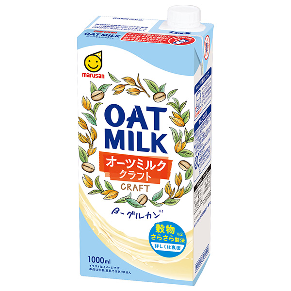 マルサンアイ オーツミルククラフト 1000ml紙パック×6本入|オーツミルク 乳性飲料 乳飲料