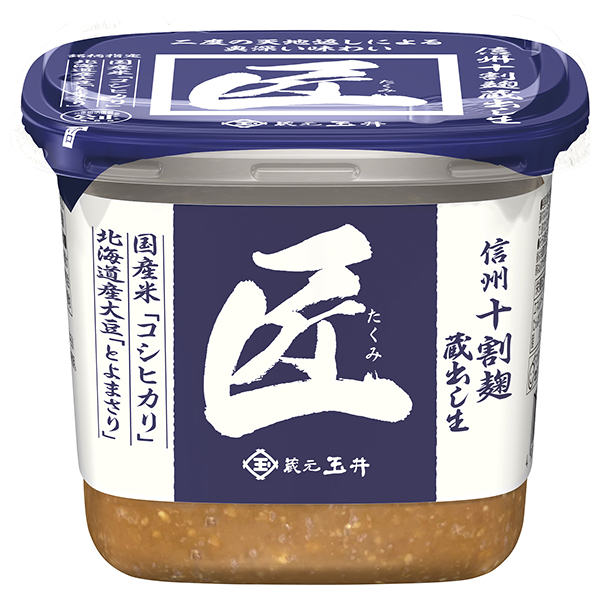 マルサンアイ 匠 信州十割麹 蔵出し生 500g×6個入|みそ 味噌 無添加