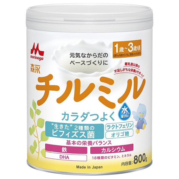 森永乳業 森永チルミル 大缶 800g缶×8個入|フォローアップミルク 粉ミルク 栄養 乳幼児 赤ちゃん