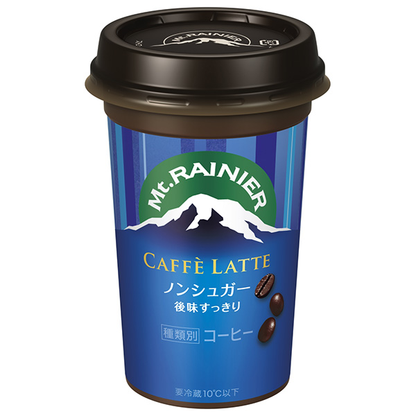 森永乳業 マウントレーニア カフェラッテ ノンシュガー 240ml×10本入 チルド 冷蔵品|コーヒー 珈琲 カフェラテ チルド商品 砂糖不使用