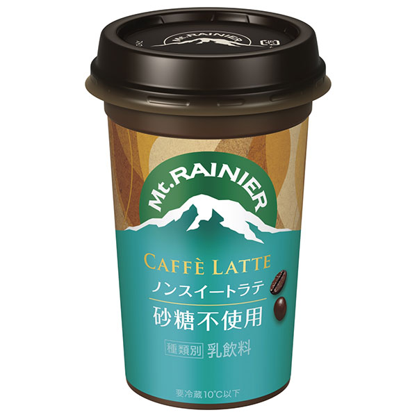 森永乳業 マウントレーニア カフェラッテ ノンスイートラテ 240ml×10本入 チルド 冷蔵品|チルド 珈琲 カフェラテ コーヒー 乳飲料 ラテ