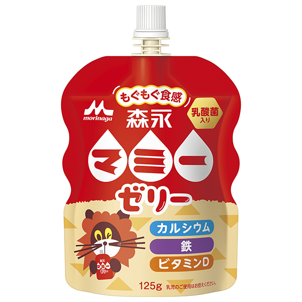 森永乳業 森永マミーゼリー 125gパウチ×36本入|ゼリー飲料 パウチ カルシウム ビタミン