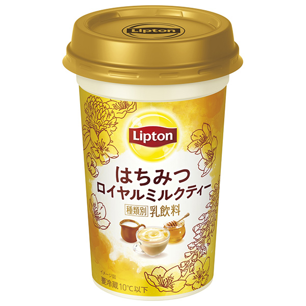 森永乳業 リプトン はちみつロイヤルミルクティー 240ml×10本入 チルド 冷蔵品|はちみつ 紅茶 ミルクティー