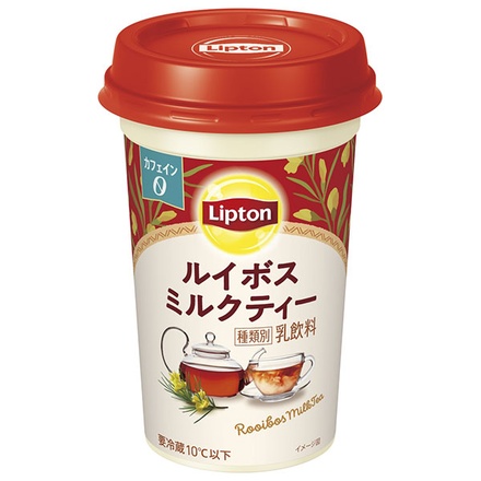 森永乳業 リプトン ルイボスミルクティー 240ml×10本入 チルド 冷蔵品|ルイボス 紅茶 ミルクティー リプトン