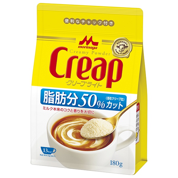 森永乳業 クリープライト 180g×24袋入|珈琲 コーヒー 乳製品 牛乳 嗜好品 クリーム