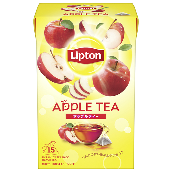 リプトン アップルティー ティーバッグ 15袋×6個入|嗜好品 紅茶 インスタント ティーバッグ