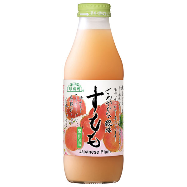 マルカイ 順造選 長野県産 すもも 500ml瓶×12本入|国産 すもも フルーツ 果実