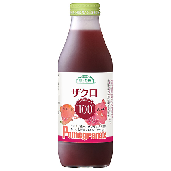 マルカイ シチリア産 ザクロ 500ml瓶×12本入|ザクロジュース ざくろ 柘榴 ザクロ 果汁