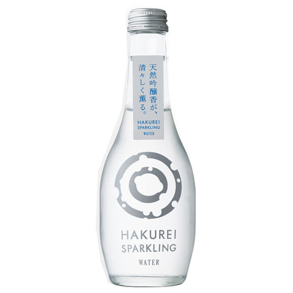 友桝飲料 HAKUREI SPARKLING WATER(ハクレイスパークリングウォーター) 240ml瓶×12本入|炭酸水 SODA スパークリング ソーダ 炭酸