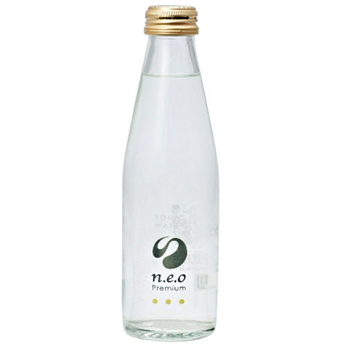 友桝飲料 n.e.o(ネオ) プレミアム トニックウォーター 200ml瓶×24本入|トニックウォーター 炭酸水 割り材 炭酸