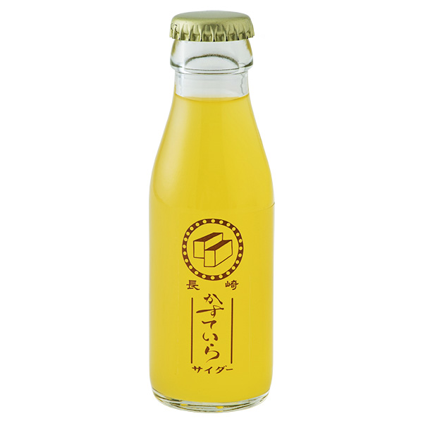 友桝飲料 カステラサイダー 95ml瓶×2本×24箱入×(2ケース)|炭酸飲料 瓶