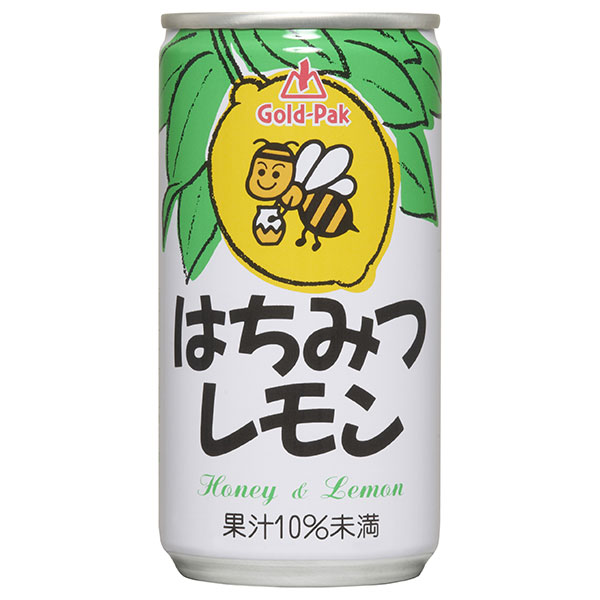 ゴールドパック はちみつレモン 190g缶×30本入|ビタミンC 果汁 レモン