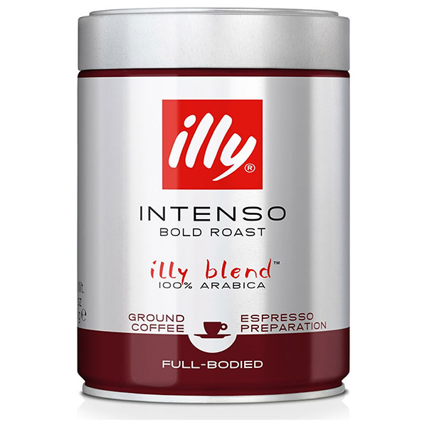 キーコーヒー イリーブレンドエスプレッソ粉 ダークロースト(インテンソ) 250g×6個入|レギュラーコーヒー 珈琲 コーヒー