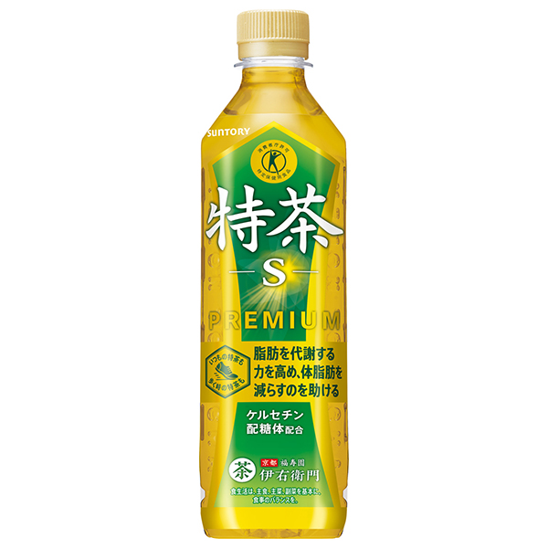 サントリー 伊右衛門(いえもん) 特茶【手売り用】【特定保健用食品 特保】 500mlペットボトル×24本入×(2ケース)|特保 トクホ お茶 体脂肪 手売り用 特保