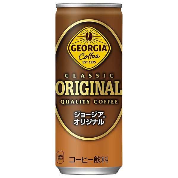 コカコーラ ジョージア オリジナル 250g缶×30本入 メーカー直送|全国缶コーヒー 珈琲