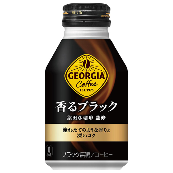 コカコーラ ジョージア 香るブラック 260mlボトル缶×24本入 メーカー直送|全国ーヒー 珈琲 無糖コーヒー ジョージア ブラック