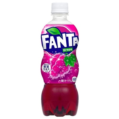 コカコーラ ファンタ グレープ 500mlペットボトル×24本入 メーカー直送|全国ファンタグレープ 炭酸 コーラ ぶどうジュース