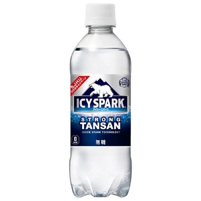 コカコーラ アイシー・スパーク from カナダドライ 500mlペットボトル×24本入 メーカー直送|全国カナダドライ 強炭酸水 コカ・コーラ 炭酸水 割り材