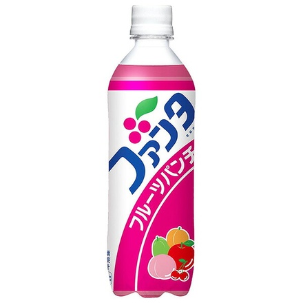 コカコーラ ファンタ フルーツパンチ 復刻版デザイン 490mlペットボトル×24本入 メーカー直送|全国炭酸 ファンタ フルーツパンチ 復刻版
