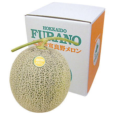 【7月上旬～8月中旬発送】ふらの赤肉メロン 優品 約1.6kg 1玉