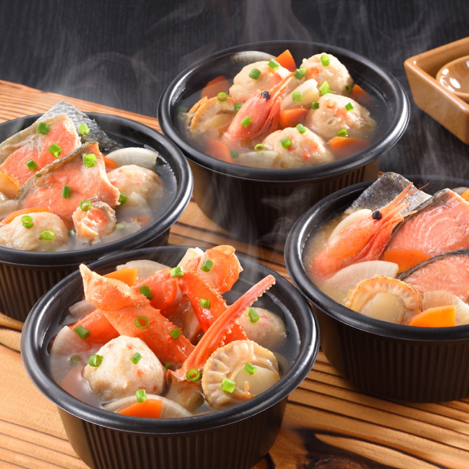 小樽海洋水産 小樽の小鍋（4個入）